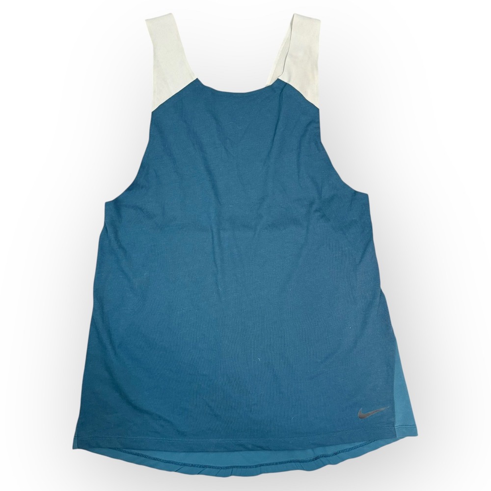 Nike Dri-FIT Tank Top Womens Small Blue Activewear Sleeveless Athletic‎
